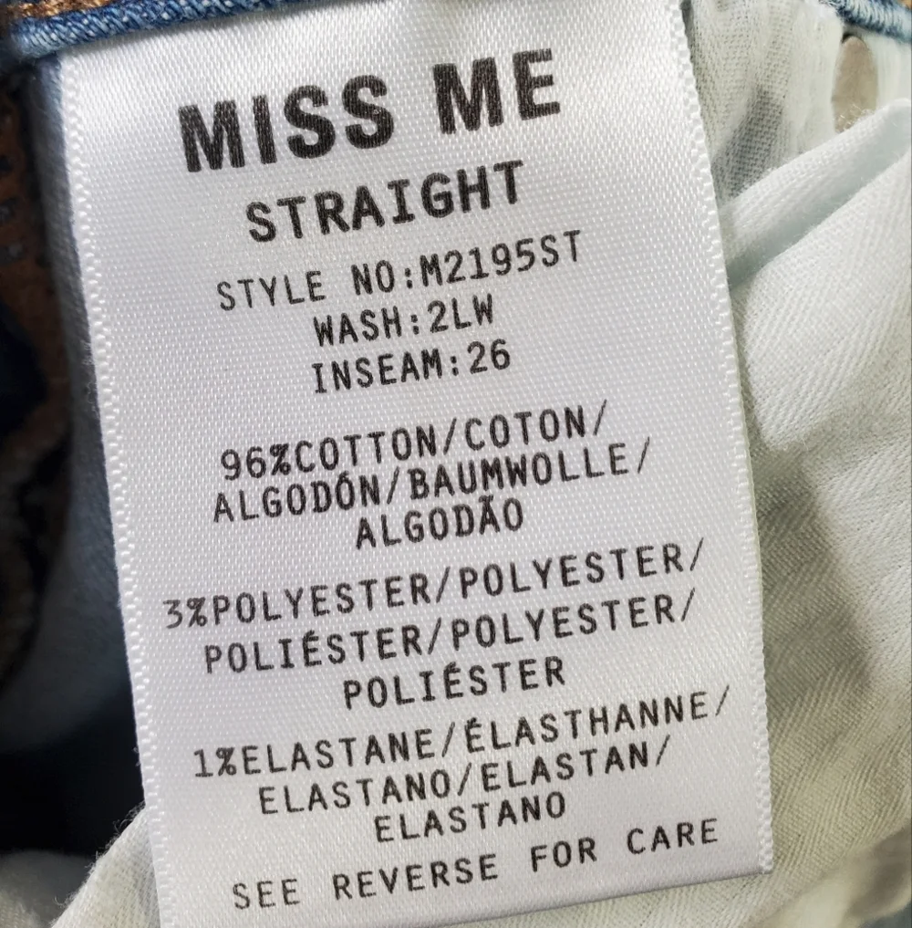 Miss Me nwot miss
